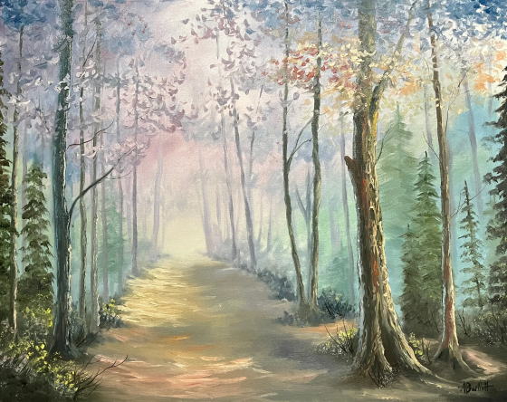 misty trail